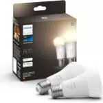 Philips Hue Lampadina Smart LED E27, Dimmerabile, Controllo Bluetooth e App