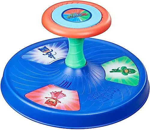Playskool PJ Masks - Sit 'n Spin, Giocattolo Musicale per Bambini 18+ Mesi
