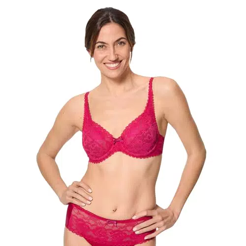 Playtex Reggiseno con Ferretto Flowery Lace Riciclato per Donna
