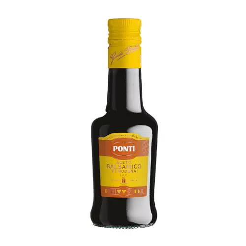 Ponti Aceto Balsamico di Modena I.G.P. - Ottimo su Carni, Formaggi e Gelati