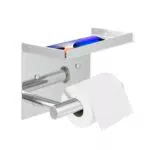 Porta Carta Igienica Adesivo - Supporto Muro Acciaio Inox 304 Anticaduta