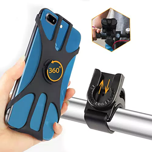 Supporto Smartphone Universale per Bici 360° Rotabile - Compatibile iPhone e Android