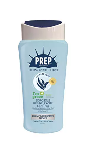 PREP Crema Solare Doposole Idratante e Lenitiva con Aloe Vera e Burro di Karité