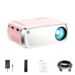 KSBaby Proiettore Portatile LED per Esterni - Compatibile con HDMI e USB