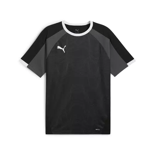 PUMA IndividualLIGA Graphic Jersey Uomo - Maglietta Sportiva Casual