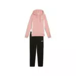 PUMA Metallic Hooded Sweat Suit Donna - Abbigliamento Sportivo Elegante