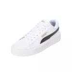 PUMA Smash Platform V3, Scarpe da Ginnastica Donna, White Black Gold