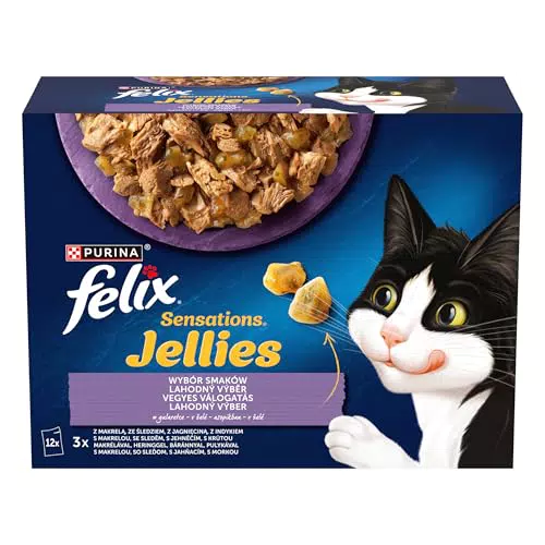 Purina Cibo per gatti Felix Sensations Tacchino e Agnello