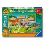 Ravensburger Puzzle Jurassic World Explorers - Gioco Educativo per Bambini 4+ Anni