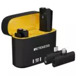 Retekess TG103 Microfono Lavalier Senza Fili con Riduzione del Rumore DSP