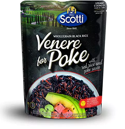 Riso Scotti Rapid Pokè: Riso Venere Pronto in 2 Minuti per Pokè Fatti in Casa
