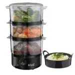 Russell Hobbs Vaporiera Compact 26530-56 con Timer e Spegnimento Automatico