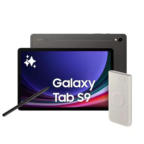 Samsung Galaxy Tab S9 Tablet Android Wi-Fi 12GB RAM 256GB SSD 2023 + Battery Pack