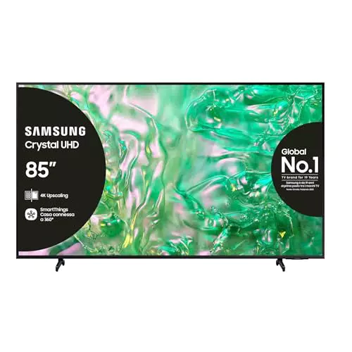 Samsung TV UE85DU8070UXZT LED 4K Smart TV 85" con Crystal Processor 4K