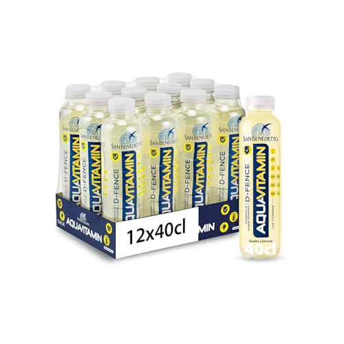 San Benedetto Aquavitamin Limone - Bevanda Idratante con Vitamine B e C