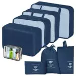 Sarsumir Organizer Viaggio - Packing Cubes e Borse Impermeabili per Valigia