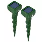 Scaccia Talpe Ultrasuoni Solare - Dissuasori Impermeabili per Giardini e Prati