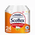 Scottex Carta da Cucina Ultra Assorbente con Opzione Mezzo Strappo