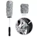 Set di Accessori Pulisci Cerchi Auto - Spazzola e Guanto per Lavaggio Auto