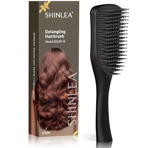 SHINLEA Spazzola Districante per Capelli Bagnati e Asciutti, Riduce Rottura