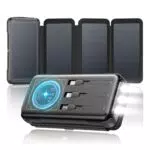 SOARAISE Caricabatterie Solare 25000mAh 20W Power Bank Portatile Ricarica Rapida