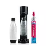 SodaStream Gasatore d'Acqua Frizzante con Bottiglia e Cilindro CO2 Alimentare
