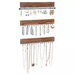 SONGMICS Porta Gioielli da Parete, Gancetti per Braccialetti e Orecchini, JJS11CB