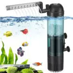 SOUSLOW Filtro Interno per Acquario 6W - Filtraggio 500 l/h e Basso Rumore