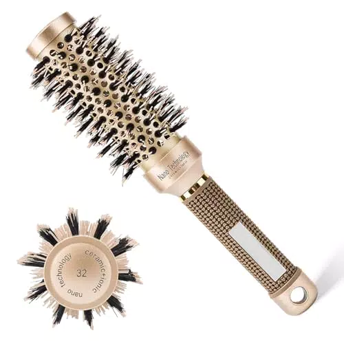 Spazzola Rotonda in Ceramica Antistatica per Styling e Lucentezza - 32mm