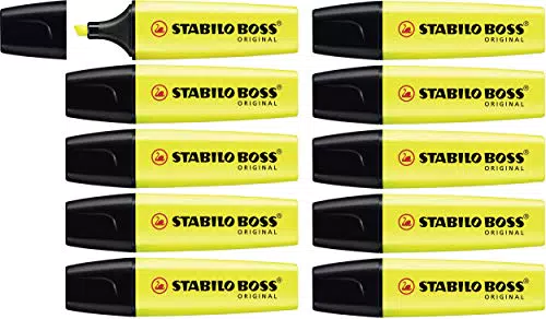Stabilo BOSS ORIGINAL - Evidenziatore per un'illuminazione duratura e vivace