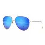SUNGIT Occhiali da Sole Oversize Leggeri con Lenti Polarizzate Specchiate