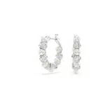 Swarovski Orecchini Pendentivi Matrix Crystal Pearl Placcati Rodio