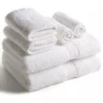 Sweet Needle Set di Asciugamani 100% Cotone Altamente Assorbente per Bagno