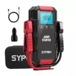 SYPOM Avviatore Batteria Auto 6000A Emergenza 12V con Torcia LED