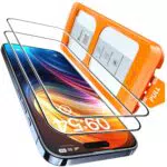 TOCOL Pellicola Protettiva iPhone 15 Pro Max, Installazione Rapida e Durezza 9H
