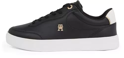 Tommy Hilfiger Donna Sneakers Court Essential Chic in Pelle