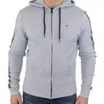 Tommy Hilfiger Felpa con Cappuccio e Zip Uomo Cerniera