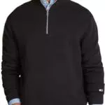 Tommy Jeans Pullover Uomo Regular Fit Half Zip Collo a Lupetto
