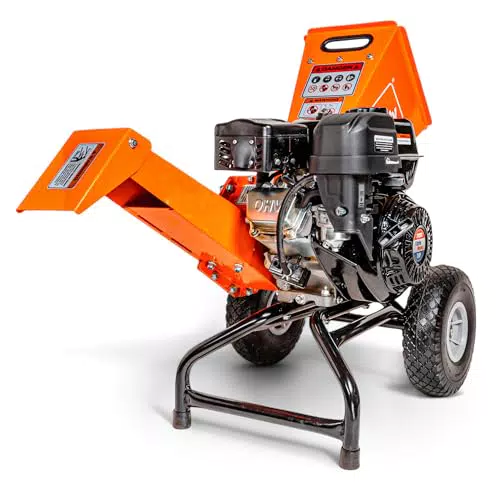 SuperHandy Trituratore Cippatore 7 HP con Design Compatto per Impieghi Gravosi