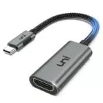 uni Adattatore USB C a HDMI 4K@60Hz – Compatibile con iPhone, MacBook e Galaxy