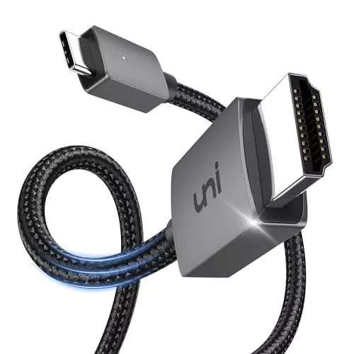 uni Cavo USB C a HDMI 4K - Compatibile con Thunderbolt 3 e Dispositivi Vari