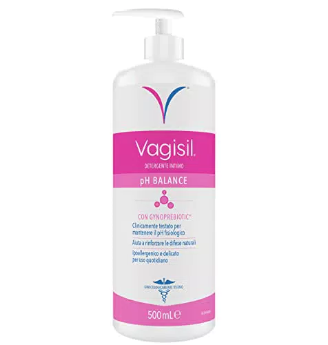 Vagisil Detergente Intimo Delicato per Donna con Prebiotici Naturali