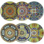 Vancasso Serie SIMI Piatti Piani in Ceramica per Cucina e Microonde