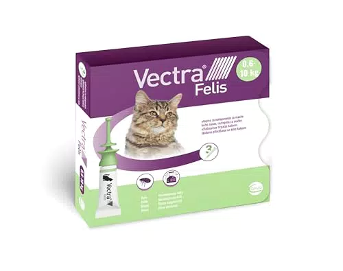VECTRA Felis Antiparassitario Spot-on per Gatti - Trattamento Against Pulci