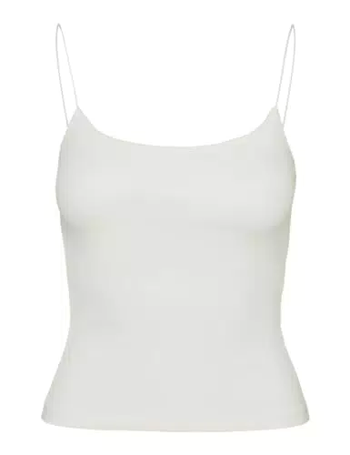VERO MODA Vmcam Jrs Noos-Canottiera Corta Top con Bretelle