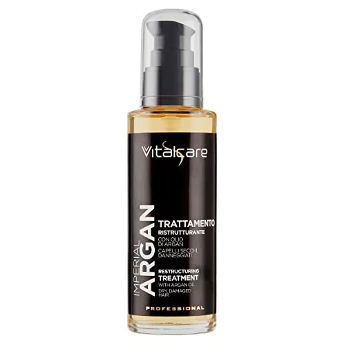 Vitalcare, Imperial Argan - Trattamento Capelli Ristrutturante con Olio d'Argan