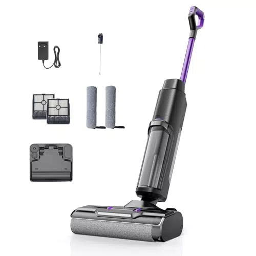 Vozascly W15 Aspirapolvere Senza Fili Intelligente 3 in 1 per Pavimenti Duri