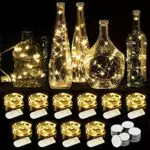 Wearxi Luci LED Decorative a Batteria per Natale, Halloween e Matrimoni