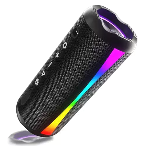 Xuevcn Cassa Bluetooth Portatile 20W con HiFi Stereo e Luce RGB, USB-C