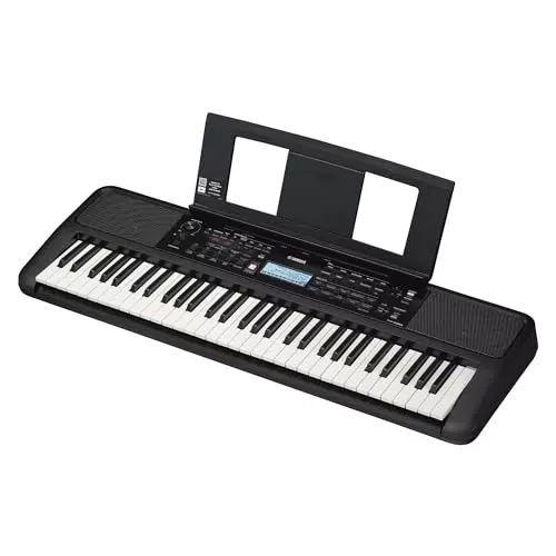 Yamaha PSR-E383 - Tastiera Portatile per Principianti con Lezioni Online